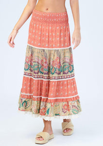 M.A.B.E Dulcie Print Skirt