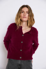 Load image into Gallery viewer, SOPHIE &amp; LUCIE - CHAQUETA LUISA PUNTO BURGUNDY
