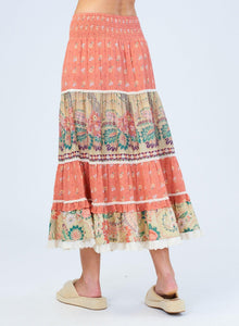 M.A.B.E Dulcie Print Skirt