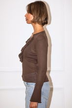Load image into Gallery viewer, The Gracie Frill Top
