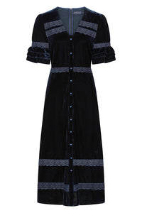 Sirens Velvet London Dress