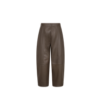 Load image into Gallery viewer, Mos Mosh Barrel Leather Trousers
