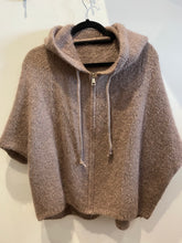 Load image into Gallery viewer, Lili Grace Mohair Zip Fastening Hooded Cardigan
