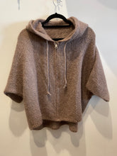 Load image into Gallery viewer, Lili Grace Mohair Zip Fastening Hooded Cardigan
