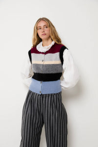 SOPHIE & LUCIE- NAGOYA KNITTED CARAMEL VEST