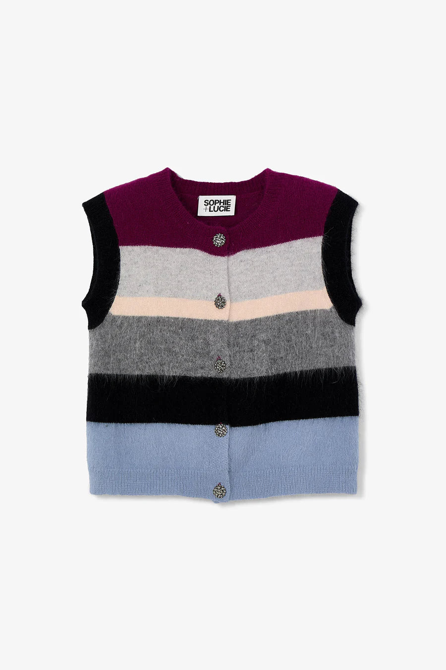 SOPHIE & LUCIE- NAGOYA KNITTED CARAMEL VEST