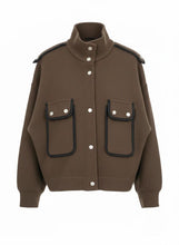 Load image into Gallery viewer, Libby Loves - Brown Farrah wool Jacket
