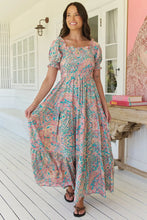 Load image into Gallery viewer, Jaase Claudette Ocean Lullaby Maxi Dress
