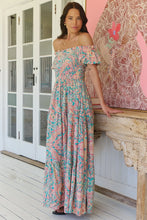 Load image into Gallery viewer, Jaase Claudette Ocean Lullaby Maxi Dress
