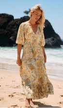 Load image into Gallery viewer, Jaase Sonnie Print Ebony Maxi Dress
