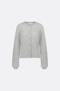 Fabienne Chapot Charlotta Cardigan in Grey Melange