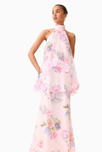 Load image into Gallery viewer, Elliat Millie Tiered Gown in Pink Floral
