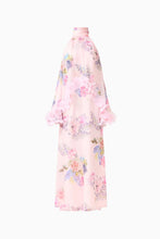 Load image into Gallery viewer, Elliat Millie Tiered Gown in Pink Floral
