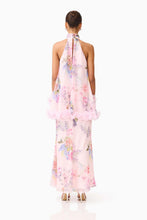 Load image into Gallery viewer, Elliat Millie Tiered Gown in Pink Floral
