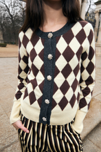 Load image into Gallery viewer, Sophie + Lucie arlequin knitted butter jacket
