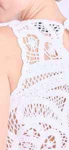 Berenice Taro Macrame Top