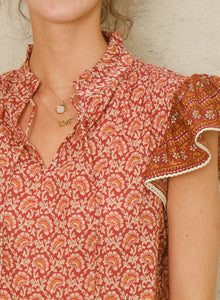 Mabe Dana frill Top