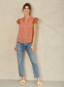 Mabe Dana frill Top