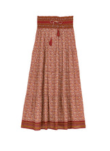 Load image into Gallery viewer, M.A.B.E Dana Maxi skirt - Red
