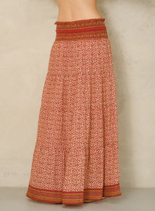 M.A.B.E Dana Maxi skirt - Red