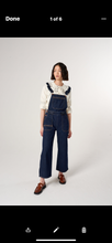 Load image into Gallery viewer, Seventy and Mochi Elodie Frill Dungarees
