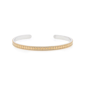 Anna Beck: Dotted Stacking Cuff – Rose Gold
