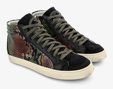 Load image into Gallery viewer, P448 Skate green Python trainer
