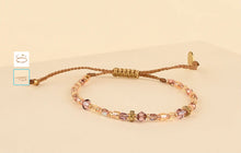 Load image into Gallery viewer, Mishky lulu bracelet pink beads
