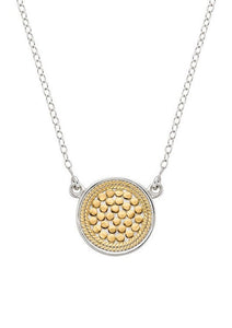 Anna Beck Classic Disc Necklace reversible