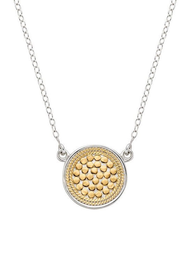 Anna Beck Classic Disc Necklace reversible