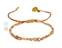 Load image into Gallery viewer, Mishky lulu bracelet pink beads
