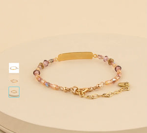 Mishky believe gold bracelet