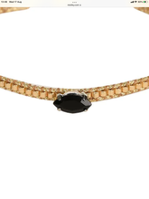 Load image into Gallery viewer, Mishky diamond eye bracelet black stone
