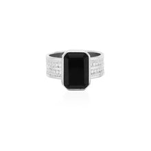 Load image into Gallery viewer, Anna Beck Onyx Large Rectangle Ring
