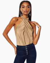 Load image into Gallery viewer, Ramy Brook Harriet Halter Top - Sand
