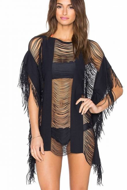 PilyQ Black Monique Coverup