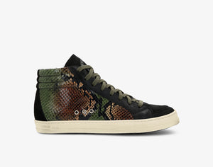 P448 Skate green Python trainer