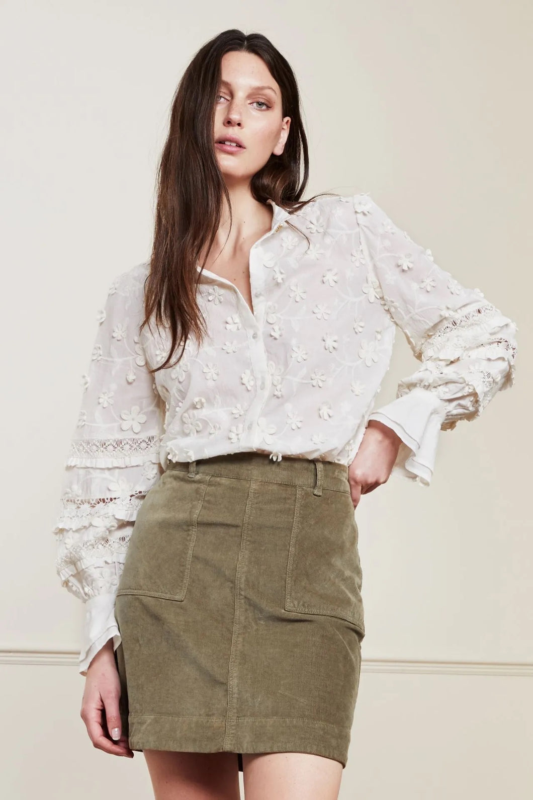 Fabienne Chapot Leo Blouse - Cream White