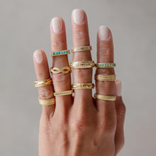 Load image into Gallery viewer, Anna Beck Dotted Stacking Ring - Gold
