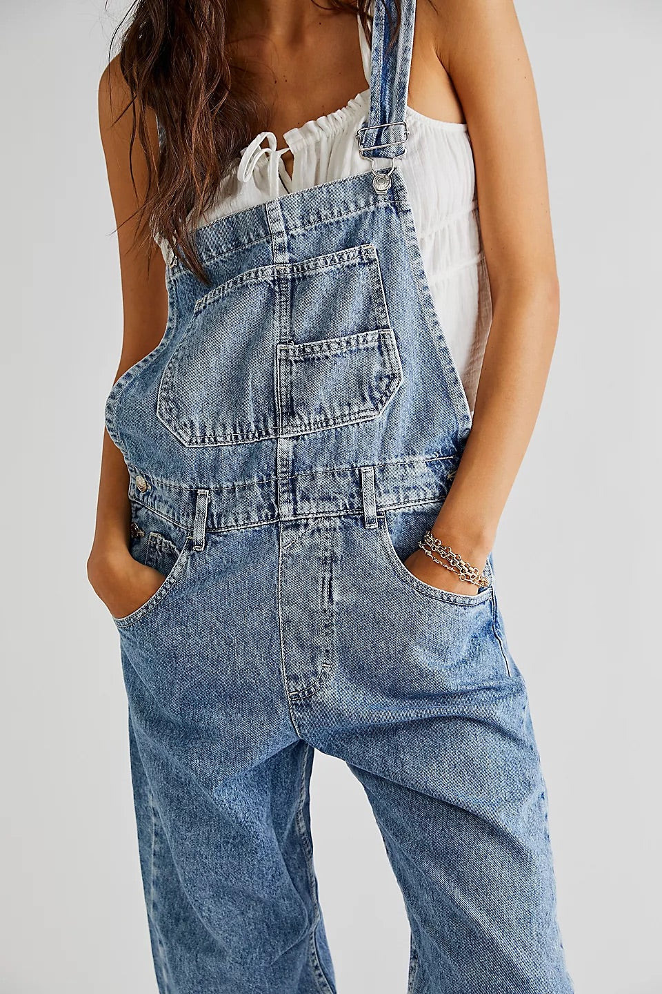 Free people ziggy dungarees
