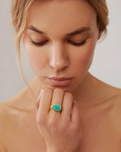 Load image into Gallery viewer, Anna Beck Turquoise Asymmetrical Cocktail Ring
