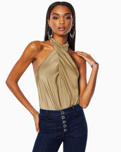 Load image into Gallery viewer, Ramy Brook Harriet Halter Top - Safari
